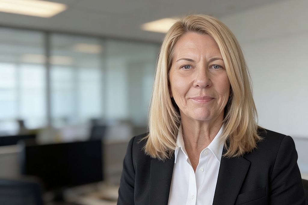 Photo of new CEO Kathleen Marhsall